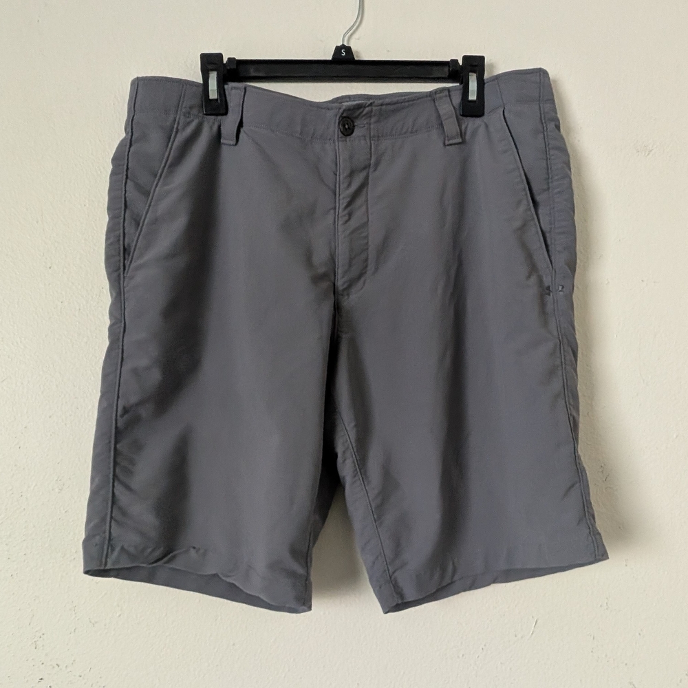 Under Armour Men's Match Play Shorts, 38 Waist, Gray